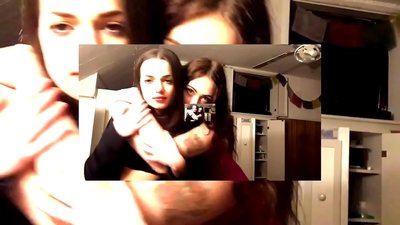 සරාගී brunette චිත්තවේගීය පෑන්ටි දෙකක් අවජාතක විචක්ෂණ බැල්ලි ඉන්න